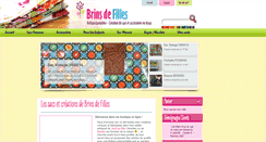 Desktop Screenshot of brinsdefilles.com